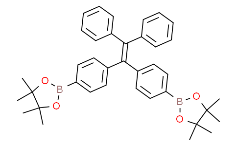2,2'-((2,2-diphenylethene-1,1-diyl)bis(4,1-phenylene))bis(4,4,5,5-tetramethyl-1,3,2-dioxaborolane) 1,1-二(4'-硼酸頻哪酯基苯基)-2,2-二苯基乙烯