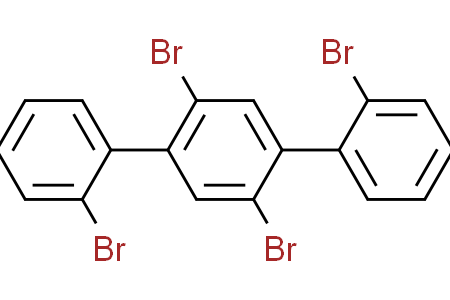 2,2',2'',5'-Tetrabromo-1,1':4',1''-terphenyl 2,2',2'',5'-四溴-1,1':4',1''-三聯苯