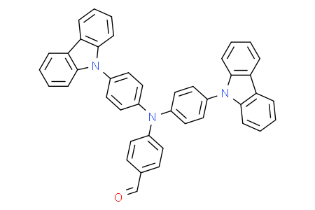 4-(bis(4-(9H-carbazol-9-yl)phenyl)amino)benzaldehyde