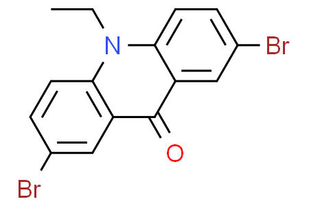 2,7-dibromo-10-ethylacridin-9(10H)-one.