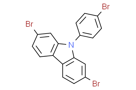 2,7-Dibromo-9-(4-bromophenyl)-9H-carbazole