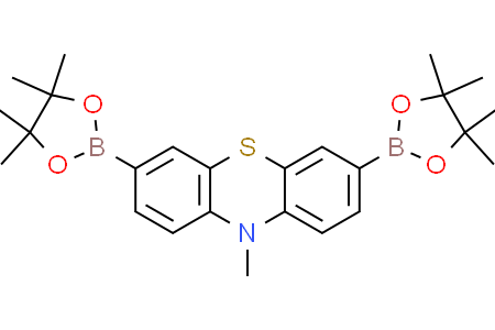 10-methyl-3,7-bis(4,4,5,5-tetramethyl-1,3,2-dioxaborolan-2-yl)-10H-phenothiazine