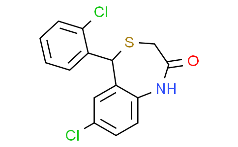 7-chloro-5-(2-chlorophenyl)-1,5-dihydrobenzo[e][1,4]thiazepin-2(3H)-one