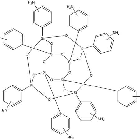 octa(aminophenyl)-t8-silesquioxane 八對氨基苯基-POSS