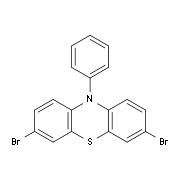 3,7-dibromo-10-phenyl-10H-phenothiazine