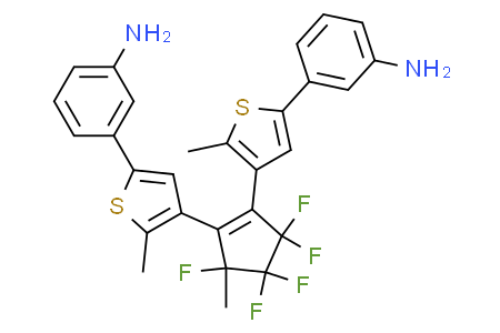 3,3'-((3,3,4,4,5-pentafluoro-5-methylcyclopent-1-ene-1,2-diyl)bis(5-methylthiophene-4,2-diyl))dianiline