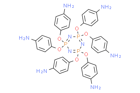 1,3,5,2,4,6-Triazatriphosphorine,2,2,4,4,6,6-hexakis(4-aminophenoxy)-2,2,4,4,6,6-hexahydro-