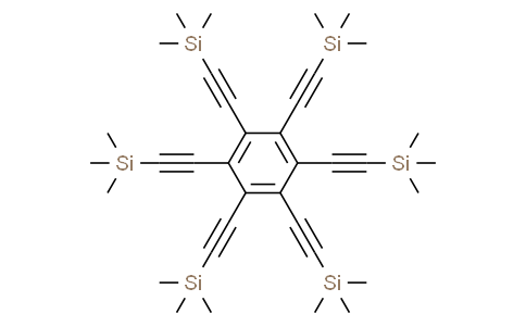 1,2,3,4,5,6-hexakis((trimethylsilyl)ethynyl)benzene