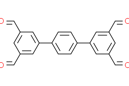 [1,1':4',1''-terphenyl]-3,3'',5,5''-tetracarbaldehyde 1,1′:4′,1″-三聯苯-3,3″,5,5″-四醛
