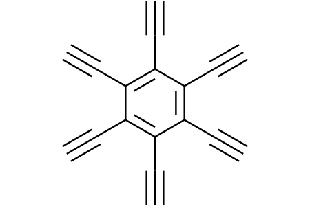 1,2,3,4,5,6-hexaethynylbenzene