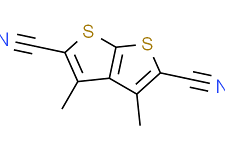 3,4-dimethylthieno[2,3-b]thiophene-2,5-dicarbonitrile