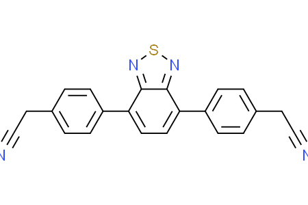 2,2'-(benzo[c][1,2,5]thiadiazole-4,7-diylbis(4,1-phenylene))diacetonitrile