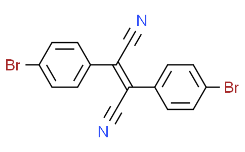 2,3-bis(4-bromophenyl)fumaronitrile 2,3-雙(4-溴苯基)-2-丁烯二腈