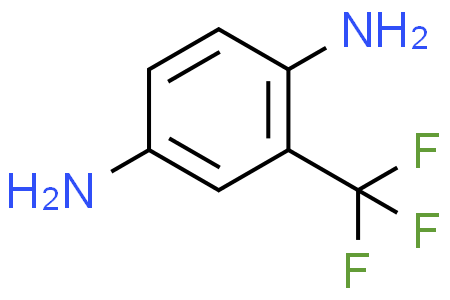2-(trifluoromethyl)benzene-1,4-diamine 2-三氟甲基-1,4-苯二胺