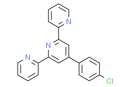 2,2':6',2''-Terpyridine,4'-(4-chlorophenyl)- 4′-(4-氯苯基)-2, 2′:6′, 2″-三聯吡啶