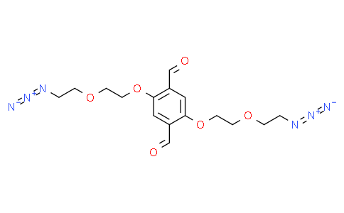 1,​4-​Benzenedicarboxaldeh​yde, 2,​5-​bis[2-​(2-​azidoethoxy)​ethoxy]​-