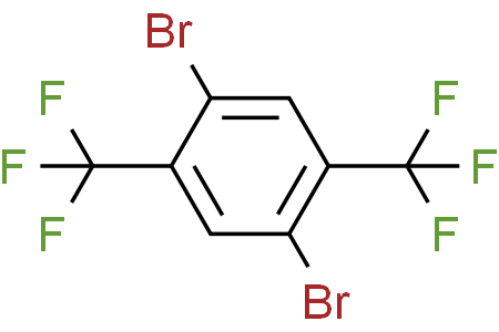 1,4-bis(trifluoromethyl)-2,5-dibromobenzene