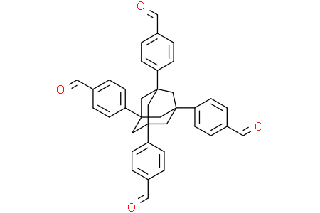 1,3,5,7-tetrakis(4-formylphenyl)adamantane 1,3,5,7-四(4-苯甲醛基)-金剛烷