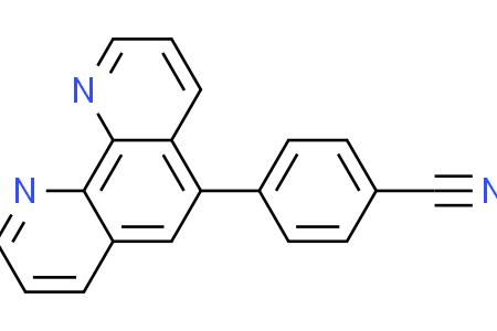 4-(1,10-phenanthrolin-5-yl)benzonitrile