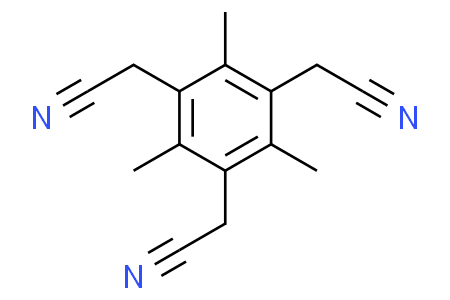 2,2',2''-(2,4,6-trimethylbenzene-1,3,5-triyl)triacetonitrile 2,2',2'-(2,4,6-三甲基苯-1,3,5-三酰基)三乙腈