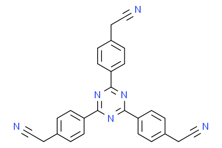 2,2',2''-((1,3,5-triazine-2,4,6-triyl)tris(benzene-4,1-diyl))triacetonitrile
