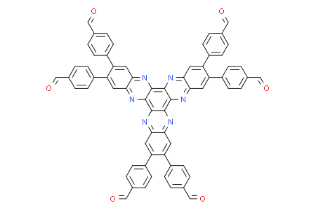 2,3,8,9,14,15-hexa(4-formylphenyl)diquinoxalino[2,3-a:2',3'-c]phenazine