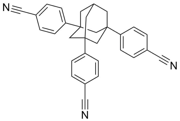 4,4',4''-((1s,3s,5s)-adamantane-1,3,5-triyl)tribenzonitrile