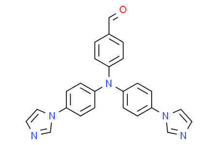 4-(bis(4-(1H-imidazol-1-yl)phenyl)amino)benzaldehyde