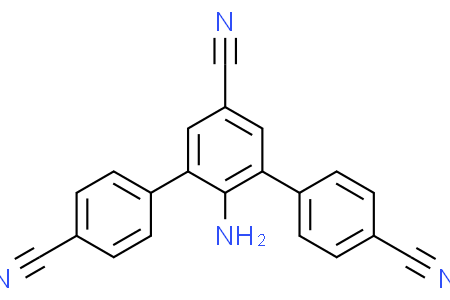 2'-amino-[1,1':3',1"-terphenyl]-4,4",5'-tricarbonitrile