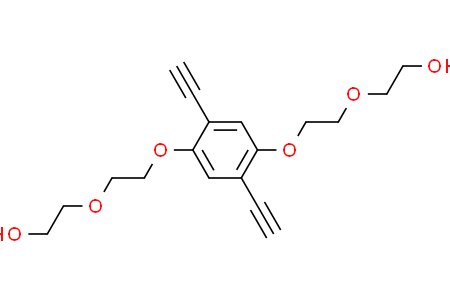 2,2'-((((2,5-diethynyl-1,4-phenylene)bis(oxy))bis(ethane-2,1-diyl))bis(oxy))bis(ethan-1-ol)