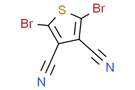 2,5-dibromothiophene-3,4-dicarbonitrile 2,5-二溴噻吩-3,4-二甲腈