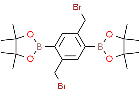 2,2'-(2,5-bis(bromomethyl)-1,4-phenylene)bis(4,4,5,5-tetramethyl-1,3,2-dioxaborolane)
