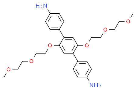 2',5'-bis(2-(2-methoxyethoxy)ethoxy)-[1,1':4',1"-terphenyl]-4,4"-diamine