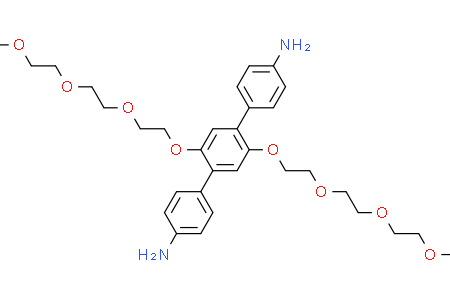 2',5'-bis(2-(2-(2-methoxyethoxy)ethoxy)ethoxy)-[1,1':4',1"-terphenyl]-4,4"-diamine