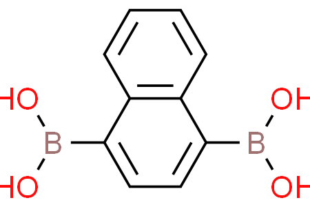 naphthalene-1,4-diyldiboronic acid 1,4-萘二硼酸