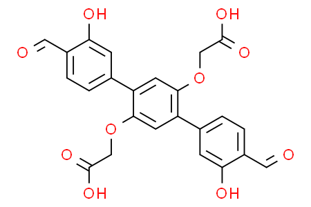 2,2'-((4,4''-diformyl-3,3''-dihydroxy-[1,1':4',1''-terphenyl]-2',5'-diyl)bis(oxy))diacetic acid