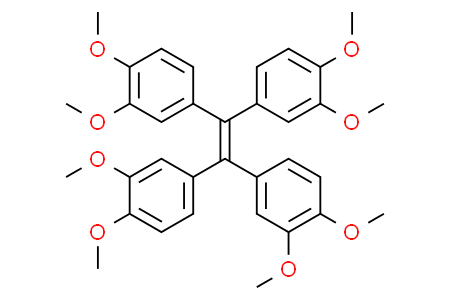 1,1,2,2-tetrakis(3,4-dimethoxyphenyl)ethene 1,1,2,2-四(3,4-二甲氧基苯基)乙烯