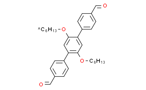 2',5'-bis(hexyloxy)-[1,1':4',1"-terphenyl]-4,4"-dicarbaldehyde