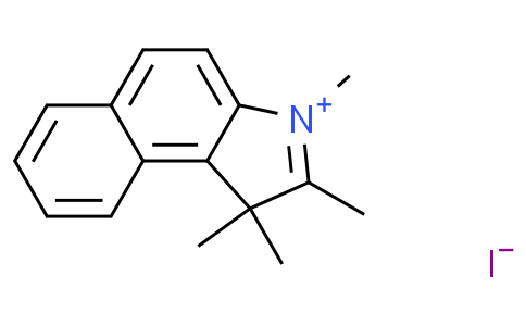 1,1,2,3-tetramethyl-1H-benzo[e]indol-3-ium iodide