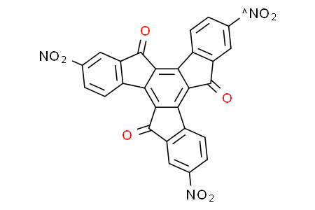 2,7,12-trinitro-5H-diindeno[1,2-a:1',2'-c]fluorene-5,10,15-trione