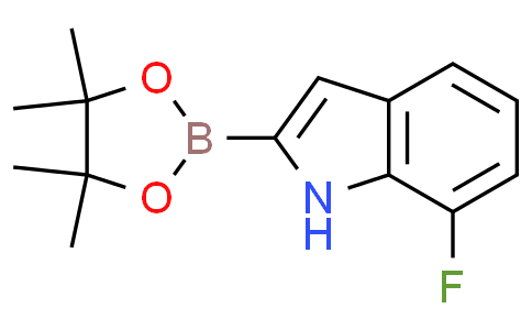 7-fluoro-2-(4,4,5,5-tetramethyl-1,3,2-dioxaborolan-2-yl)-1H-indole