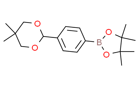 2-(4-(5,5-dimethyl-1,3-dioxan-2-yl)phenyl)-4,4,5,5-tetramethyl-1,3,2-dioxaborolane
