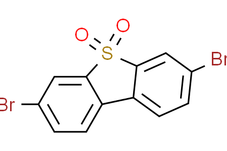 3,7-dibromodibenzo[b,d]thiophene 5,5-dioxide 3,7-二溴-5,5-二氧-二苯並噻吩