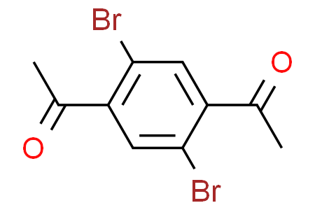 1,1'-(2,5-dibromo-1,4-phenylene)bis(ethan-1-one)