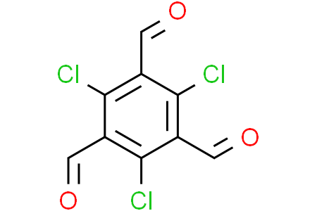 2,4,6-Trichloro-benzene-1,3,5-tricarbaldehyde 2,4,6-三氯-1,3,5-苯三甲醛