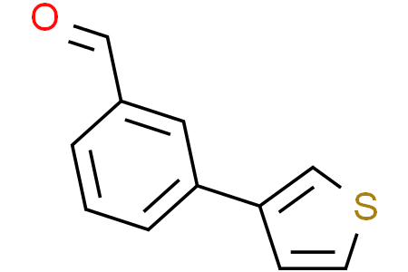 3-thiophen-3-ylbenzaldehyde 3-噻吩-3-基苯甲醛