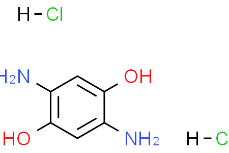 2,5-Diamino-1,4-dihydroxybenzene dihydrochloride 2,5-二氨基-1,4-二羥基苯二鹽酸鹽
