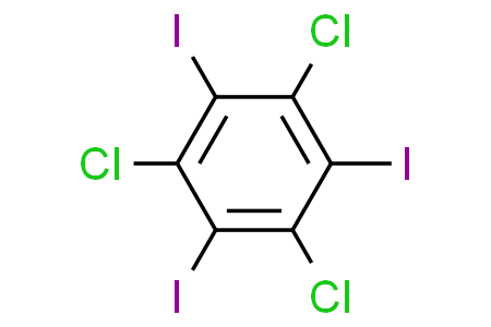 1,3,5-trichloro-2,4,6-triiodobenzene 1,3,5-三氯-2,4,6-三碘苯