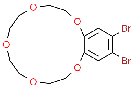 15,16-Dibromo-2,3,5,6,8,9,11,12-octahydrobenzo[b][1,4,7,10,13]pentaoxacyclopentadecine