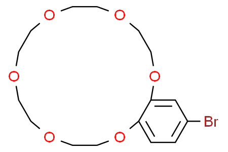 18-bromo-2,3,5,6,8,9,11,12,14,15-decahydrobenzo[b][1,4,7,10,13,16]hexaoxacyclooctadecine 4'-溴苯-18-冠六醚